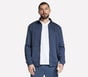 The Hoodless Hoodie GO WALK Everywhere Jacket, BLEU MARINE, full image number 3