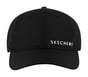 Skech-Shine Foil Baseball Hat, BLACK, full image number 2