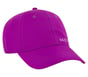 Skech-Shine Foil Baseball Hat, PURPLE / NEON PINK, full image number 2