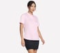 GO DRI SWIFT Club Polo, WHITE / PINK, full image number 3