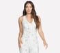 GO FLEX RIB Floral Mirage V-Neck Tank, SILBER / GRAU, full image number 0