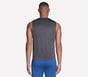 GO DRI Charge Muscle Tank, ZWART / HOUTSKOOL, full image number 1