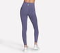 Skechers GO WALK HW Legging, PURPLE / CHARCOAL, full image number 1