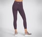 Skechers GO WALK HW 7/8 Legging, DONKER PURPER, full image number 1