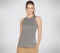 Skechers Apparel Diamond Blissful Tank, BLACK, full image number 0