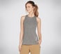 Skechers Apparel Diamond Blissful Tank, BLACK, full image number 2