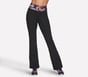 The GO FLEX Ultraviolet Flare Pant, ZWART / PURPER, full image number 0