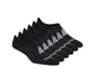 Super Soft No Show Liner Socks - 6 Pack, BLACK, full image number 0