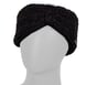 Metallic Yarn Winter Headwrap, BLACK, full image number 1