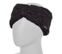 Metallic Yarn Winter Headwrap, CZARNY, full image number 2