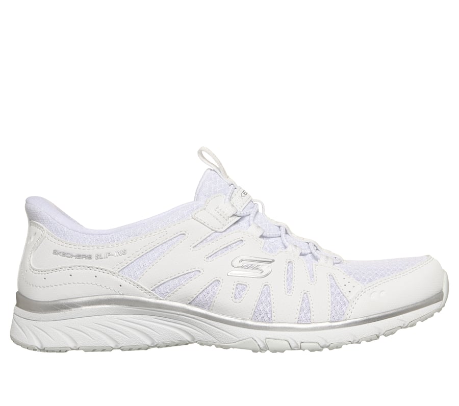 Skechers Slip-ins: Gratis Sport - Tranquil, WHITE / SILVER, fullimage number 0