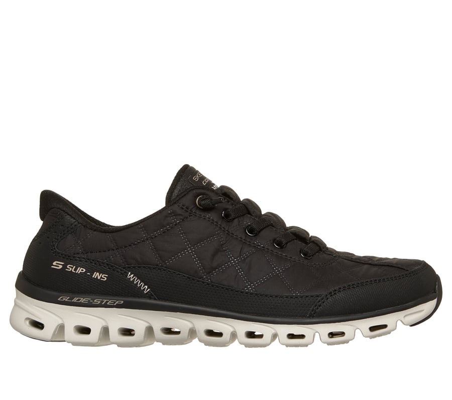 Skechers Slip-ins: Glide-Step - Cozy Fit At Ease, BLACK / NATURAL, fullimage number 0