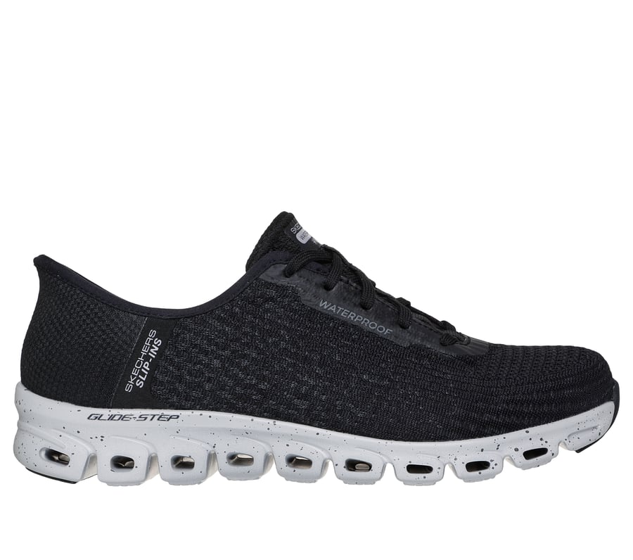 Skechers Slip-ins Waterproof: Glide-Step, BLACK / GRAY, fullimage number 0
