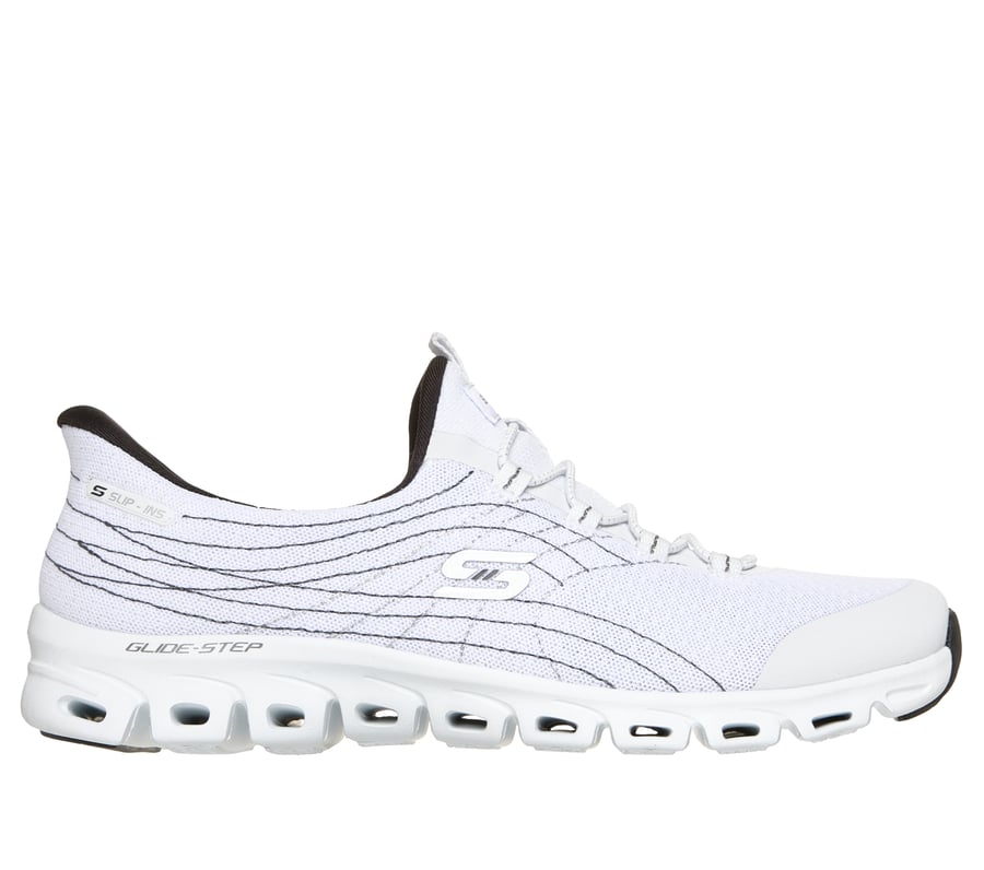 Skechers Slip-ins: Glide-Step - Prismatic, BLANC / NOIR, fullimage number 0