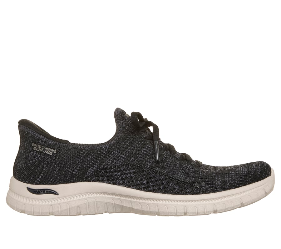 Skechers Slip-ins: Arch Fit Virtue - Kind, BLACK / GRAY, fullimage number 0
