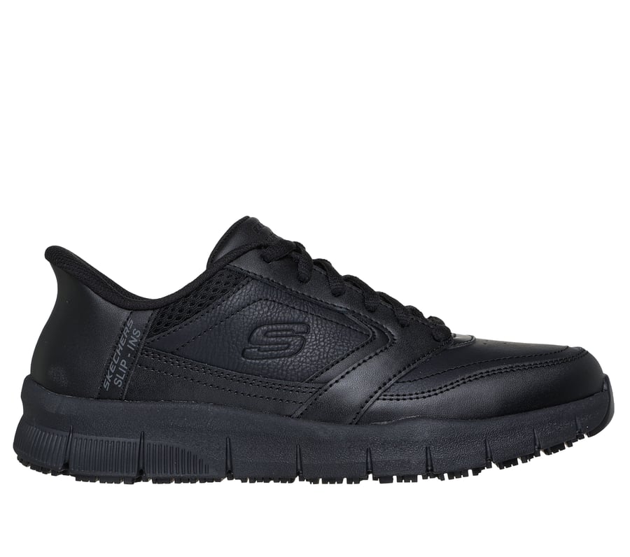 Skechers Slip-ins Work Slip Resistant: Nampa - Cicaru, BLACK, fullimage number 0