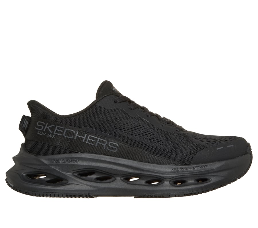 Skechers Slip-ins Work: Max Cushioning Glide-Step, BLACK, fullimage number 0
