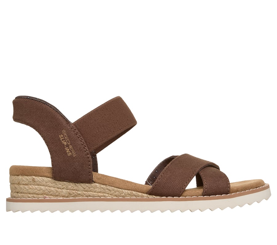 Skechers Slip-ins: BOBS Desert Kiss - Golden Lily, CHOCOLATE, fullimage number 0