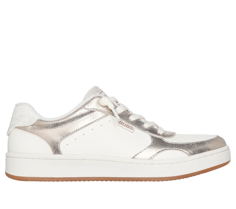 BOBS B Cute Court - Glitz Look, WHITE / GOLD, fullimage number 0
