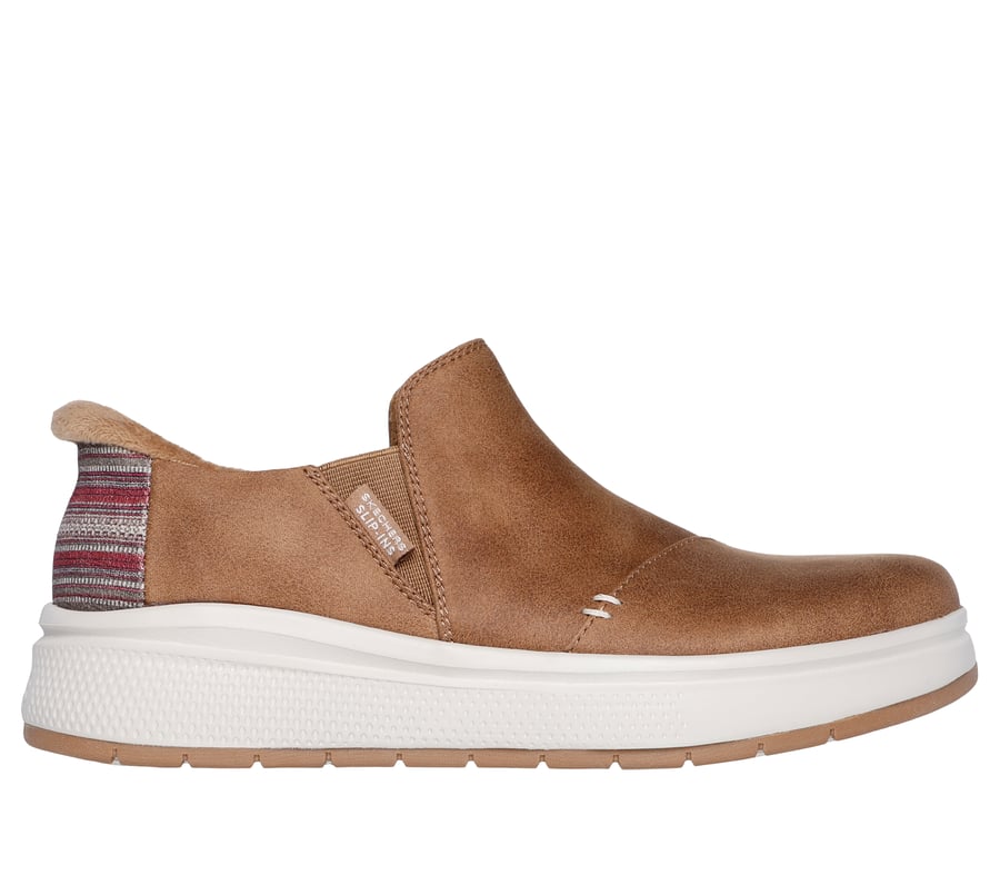 Skechers Slip-ins: BOBS Skip Cute Wave, CHESTNUT, fullimage number 0
