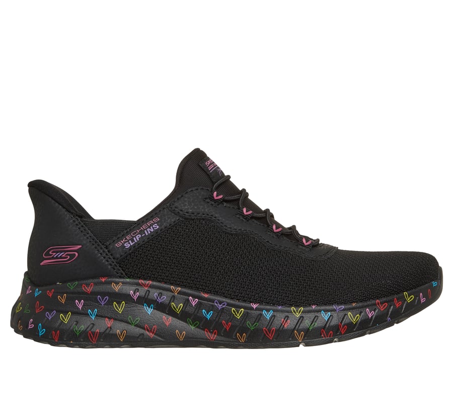 Skechers Slip-ins JGoldcrown: BOBS Sport Squad Chaos - Joy Glow, BLACK, fullimage number 0