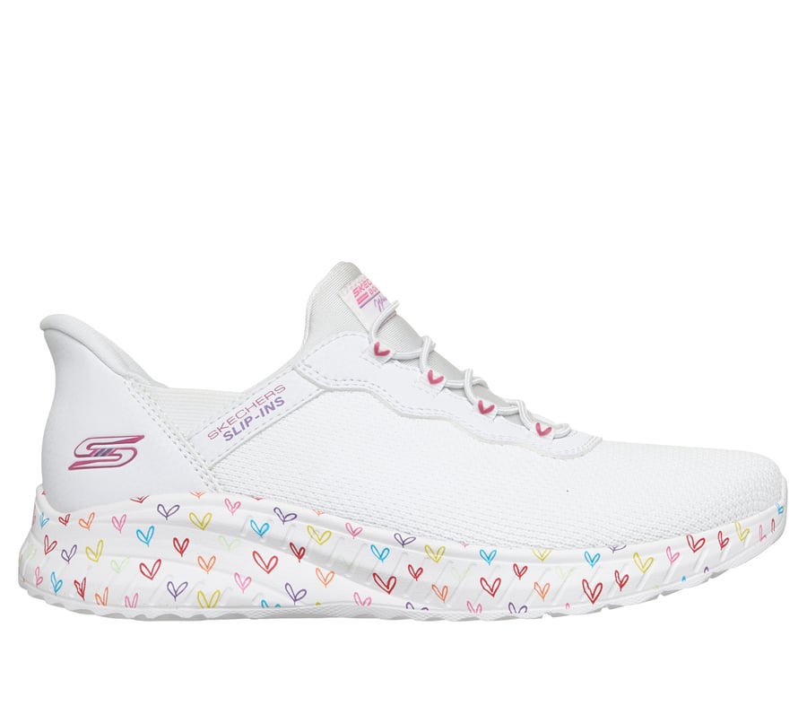 Skechers Slip-ins JGoldcrown: BOBS Sport Squad Chaos - Joy Glow, WHITE, fullimage number 0