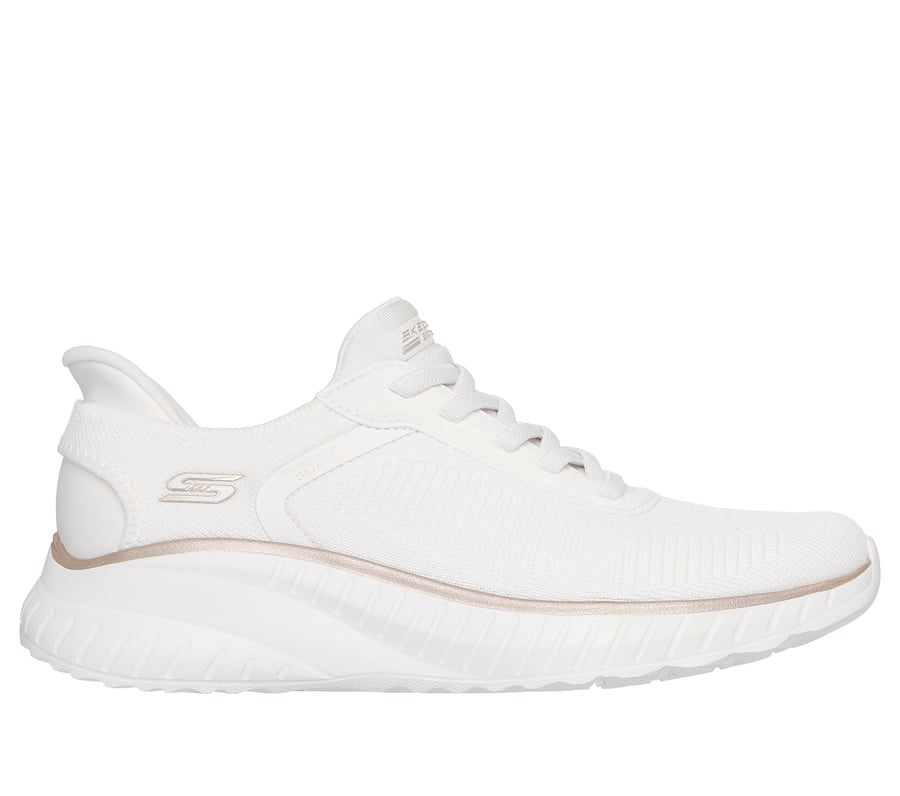 Skechers Slip-ins: BOBS Sport Squad Chaos, WEISS / GOLD, fullimage number 0