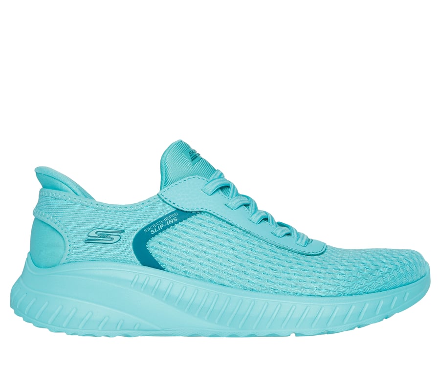 Skechers Slip-ins: BOBS Sport Squad Chaos - Stroke of Luck, TURQUOISE, fullimage number 0
