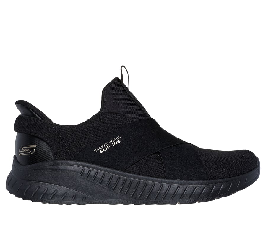 Skechers Slip-ins: BOBS Sport Squad Chaos, ZWART, fullimage number 0