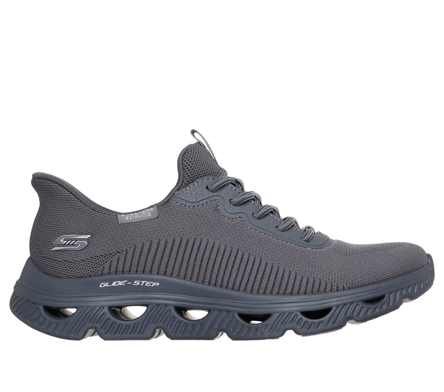 Skechers Slip-ins: BOBS Sport Arc Waves, CHARCOAL, fullimage number 0