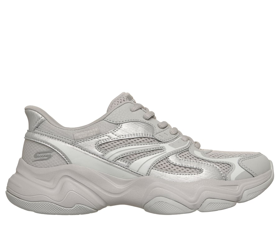 Skechers Slip-ins: BOBS Sport Diego - Hybrid Look, LIGHT GRAY, fullimage number 0