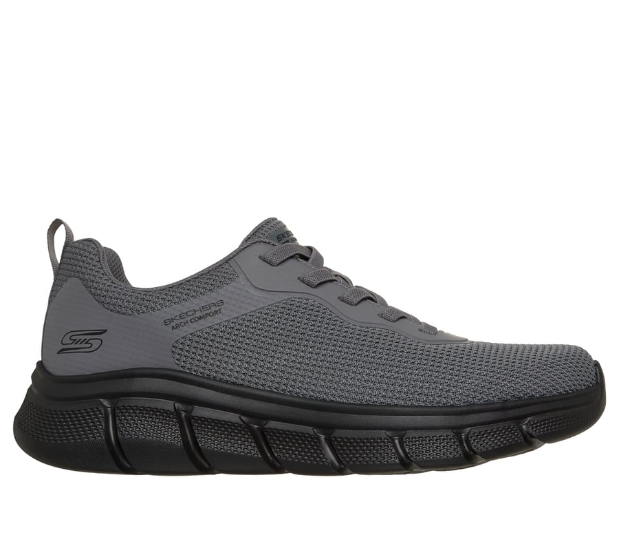 BOBS Sport B Flex - Arch Comfort Edge, DONKER GRIJS, fullimage number 0
