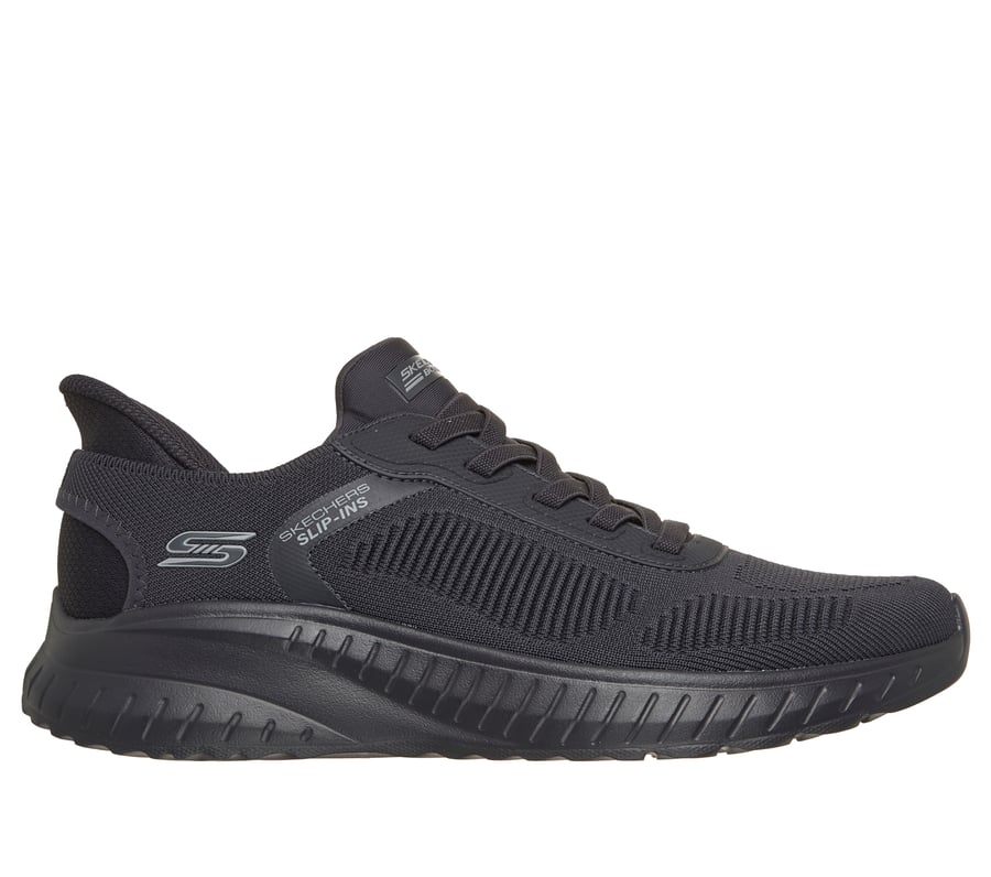 Skechers Slip-ins: BOBS Sport Squad Chaos - Solid Step, DONKER HOUTSKOOL, fullimage number 0