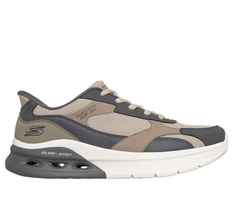 Skechers Slip-ins: BOBS Arc Waves 2.0 - Class Order, DARK TAUPE, fullimage number 0
