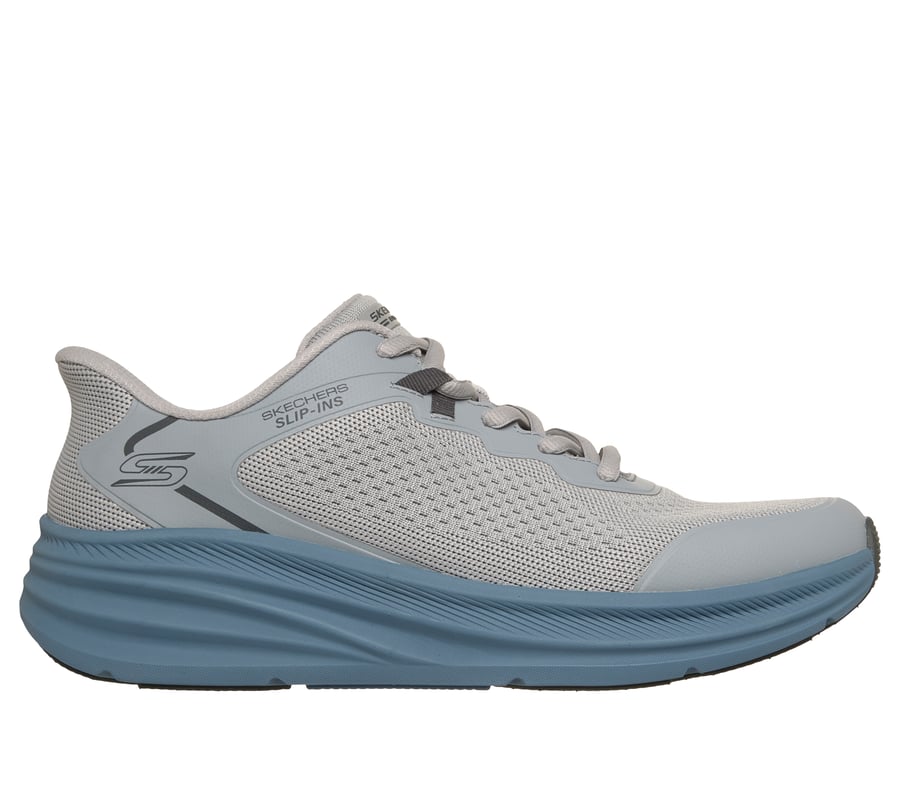 Skechers Slip-ins: BOBS Sport Skillz, GRAY / BLUE, fullimage number 0