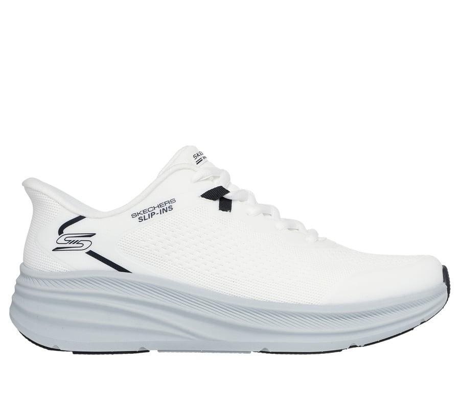 Skechers Slip-ins: BOBS Sport Skillz, WHITE / GRAY, fullimage number 0