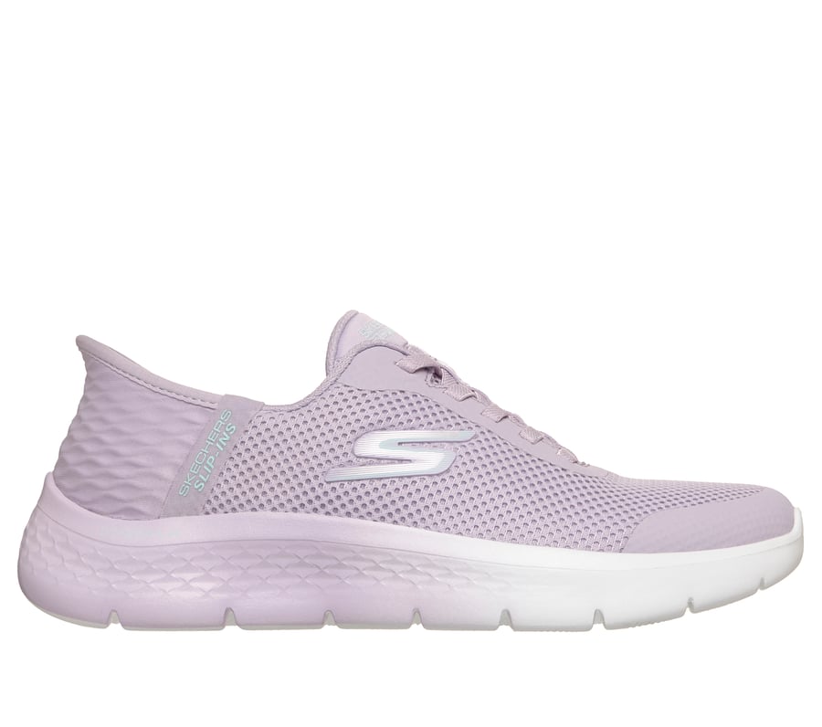 Skechers Slip-ins: GO WALK Flex - Grand Entry, LAVENDER / AQUA, fullimage number 0