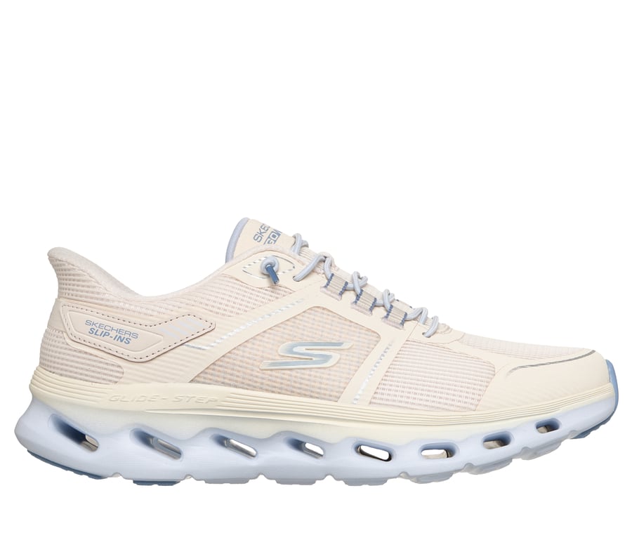 Skechers Slip-ins: GO WALK Glide-Step 2.0 - Elektra, NATURAL / BLUE, fullimage number 0