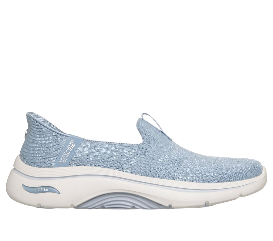 Skechers Slip-ins Martha Stewart: GO WALK Arch Fit 2.0 - Botanical Bliss, BLUE, fullimage number 0