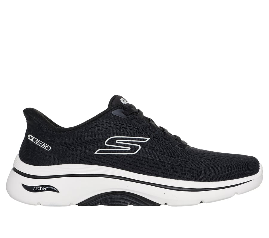 Skechers Slip-ins: GO WALK Arch Fit 2.0 - Kathy, BLACK / WHITE, fullimage number 0