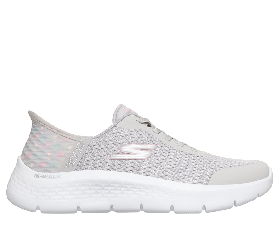 Skechers Slip-ins: GO WALK Flex - Lily Rose, LIGHT GRAY, fullimage number 0