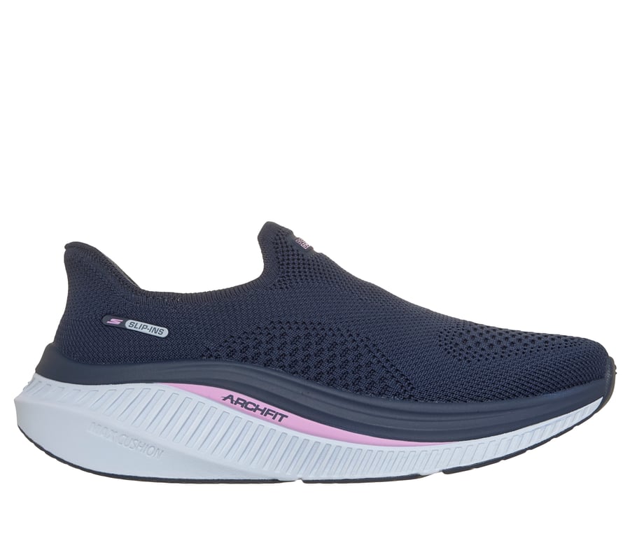 Skechers Slip-ins: GO WALK Max Cushioning Arch Fit - Lara, NAVY / PINK, fullimage number 0