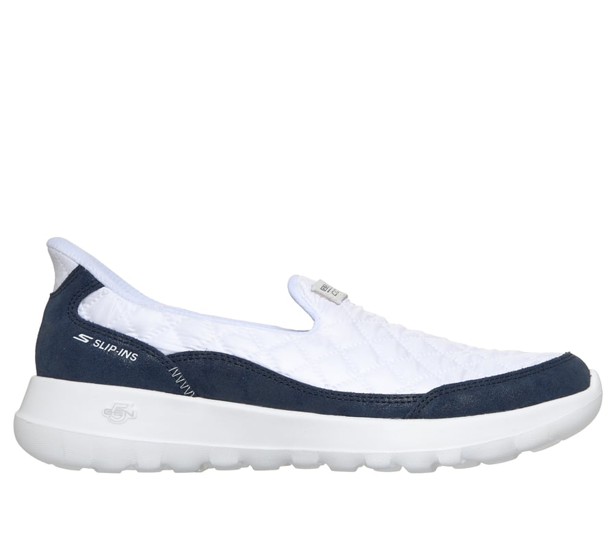Skechers Slip-ins: GO WALK Joy - Cozy Fit Cozy Easy, WHITE / NAVY, fullimage number 0