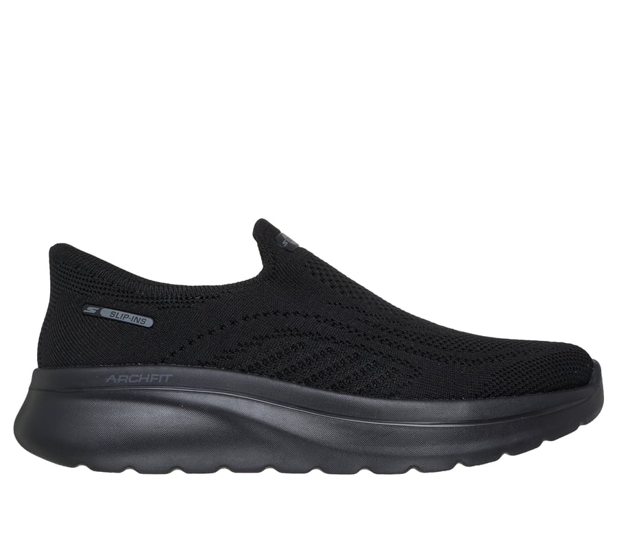 Skechers Slip-ins Relaxed Fit: GO WALK Arch Fit N-Joy - Arianne, BLACK, fullimage number 0