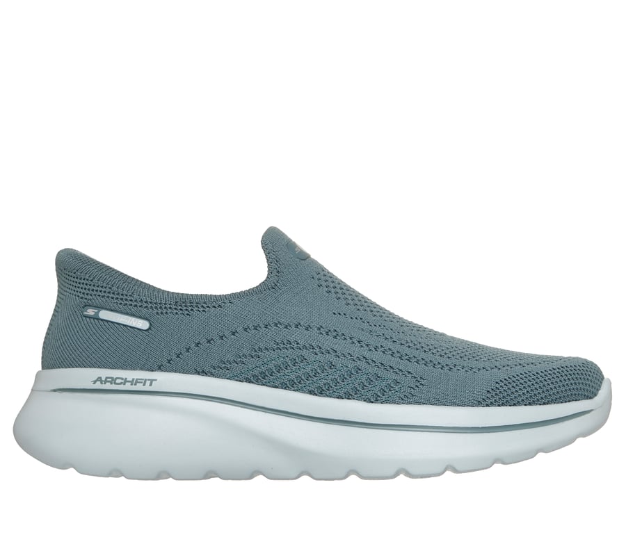Skechers Slip-ins Relaxed Fit: GO WALK Arch Fit N-Joy - Arianne, GRIS ARDOISE, fullimage number 0