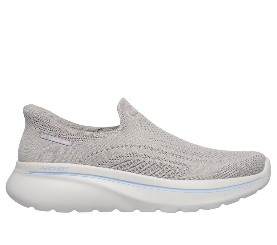 Skechers Slip-ins Relaxed Fit: GO WALK Arch Fit N-Joy - Arianne, TAUPE, fullimage number 0