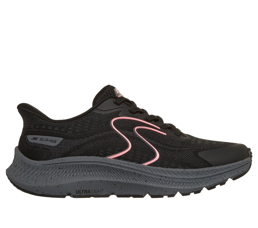 Skechers Slip-ins: GO RUN Consistent 2.0 - Lockhart, BLACK / PINK, fullimage number 0
