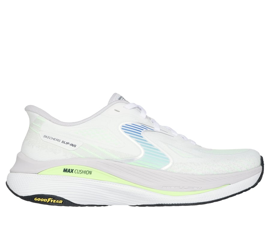 Skechers Slip-ins: Max Cushioning Propulsion - Pulsewave, BLANC / MULTI, fullimage number 0