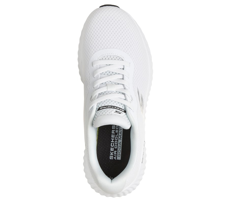 Skechers Go Run Sneakers M-Strike Air Cooled Goga Mat Running Shoes White 14‎ Skechers Go Run Sneakers M-Strike Air Cooled Goga Mat  main image 2