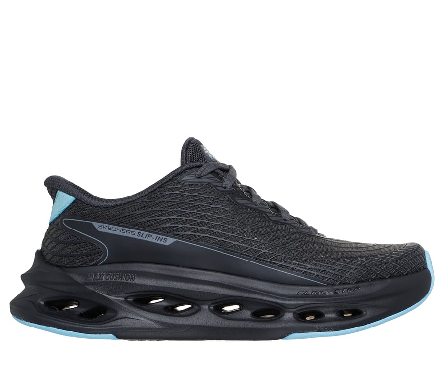 Skechers Slip-ins: Max Cushioning Glide-Step - Sapphire, NERO / BLU, fullimage number 0